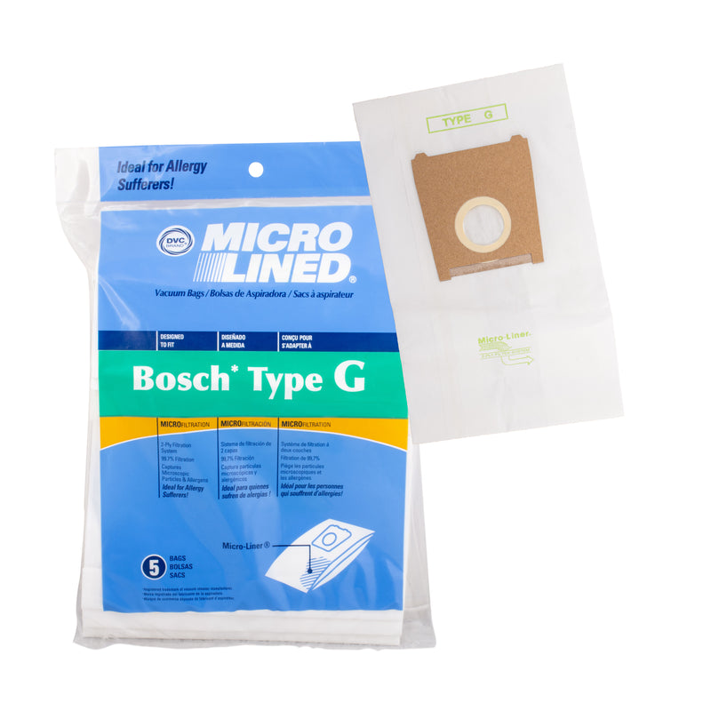 Bosch Canister Paper Bag Type G - MLvac.com