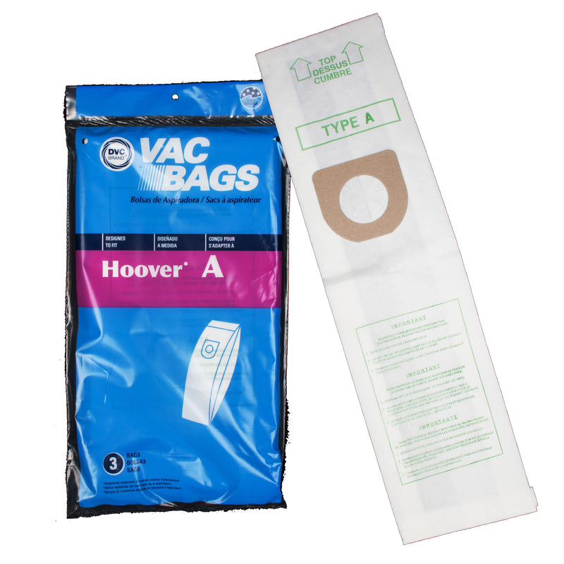 Hoover Paper Bags Top Fill Type A / B - MLvac.com