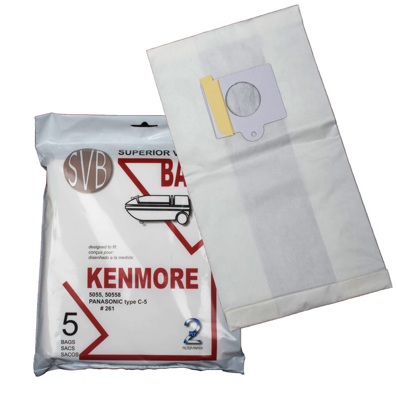 Kenmore Paper Bags 5 Pack - MLvac.com