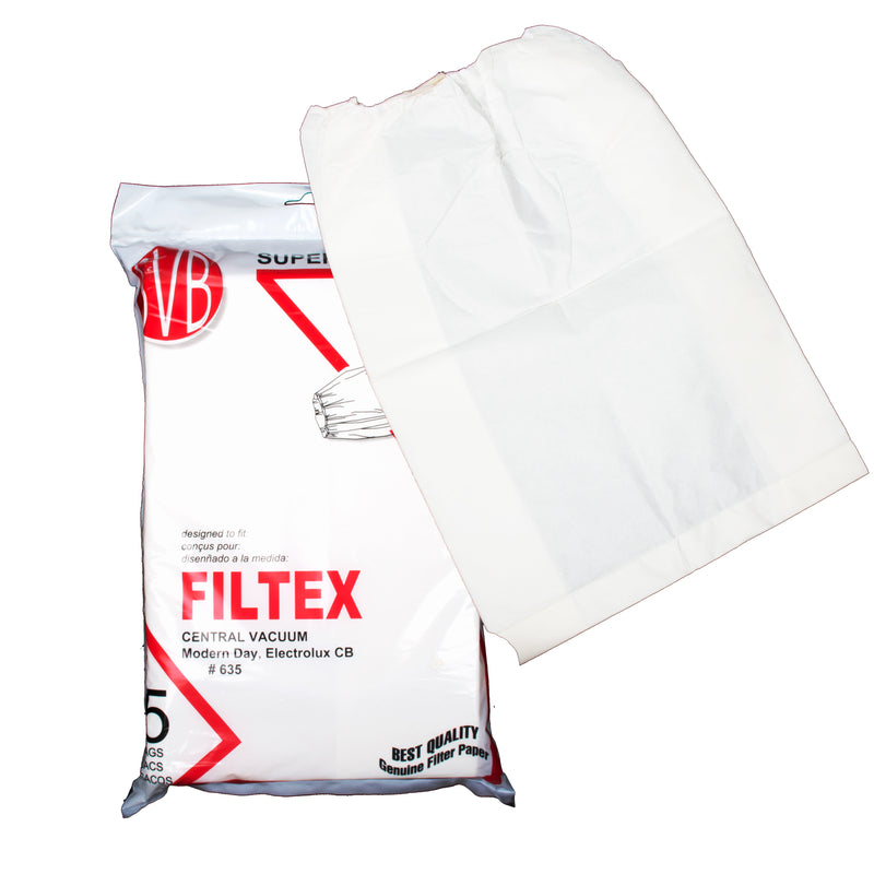 Filtex Paper Bags 64 Qt 17” Elastic Top - MLvac.com