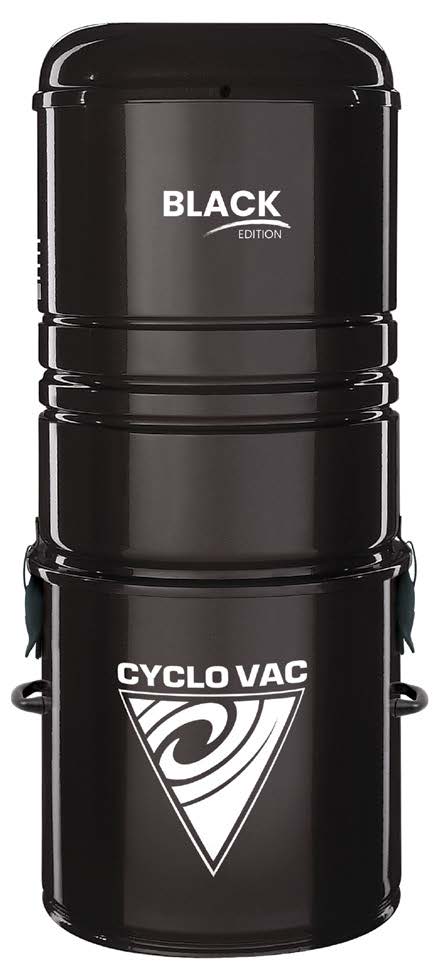 Cyclovac Central Vacuum GS125 Black Edition [bagged version] - unit only