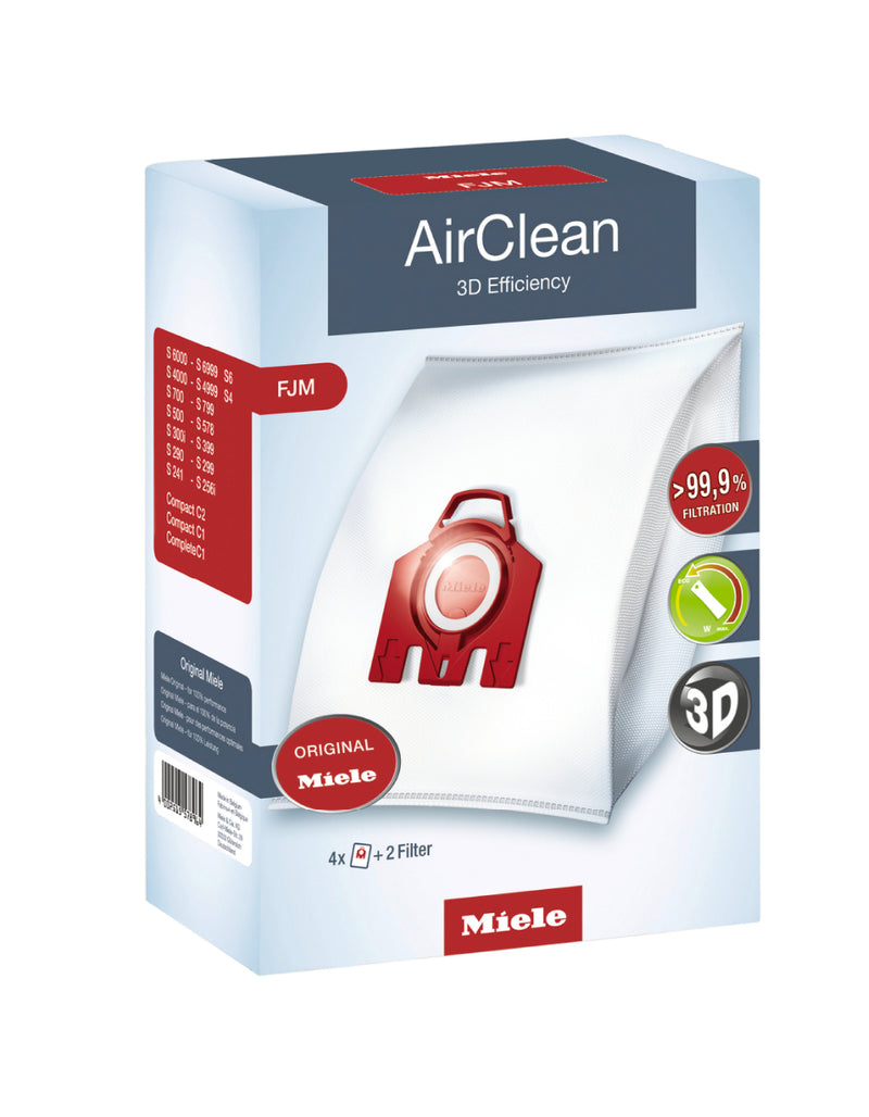 Miele Original AirClean 3D Efficiency FJM dustbags - MLvac.com