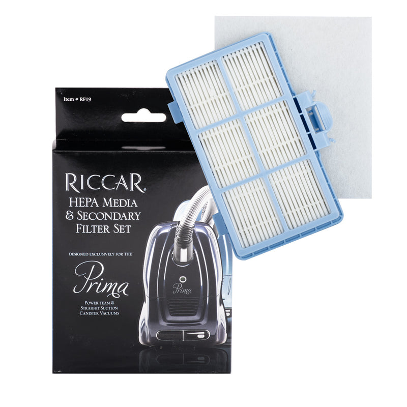 RF19 Riccar OEM Filter Set HEPA - MLvac.com