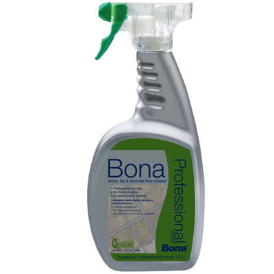 Bona Pro Series Stone, Tile, & Laminate Floor Cleaner Spray, 32oz - MLvac.com